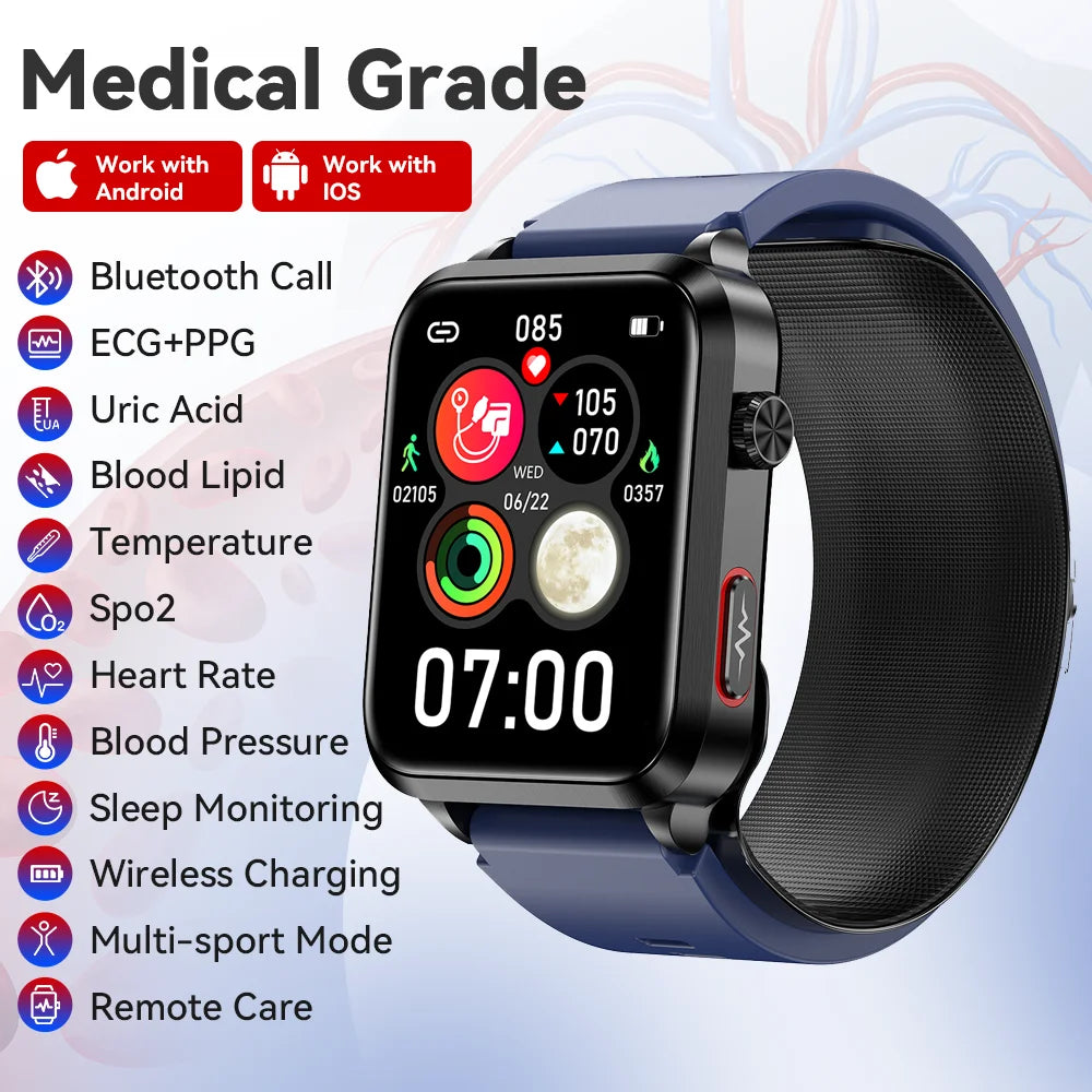 1.92" IPS Smartwatch with Health Monitoring & Bluetooth 5.0