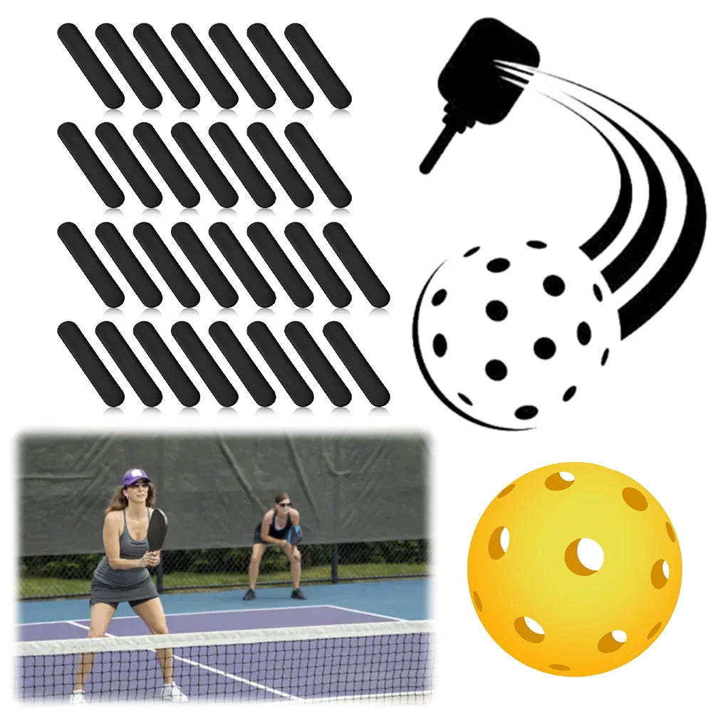 30PCS Pickleball Paddle Weighted Adhesive Tape Strips