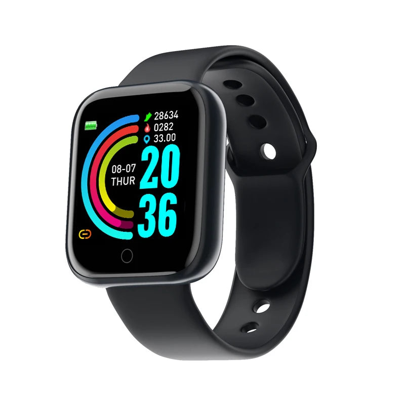 Y68 Multifunctional Bluetooth Smartwatch