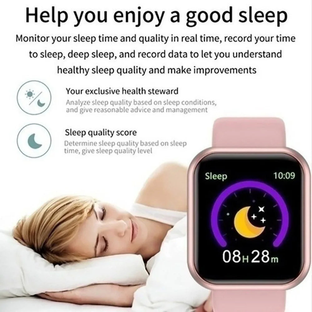 Y68 Multifunctional Bluetooth Smartwatch