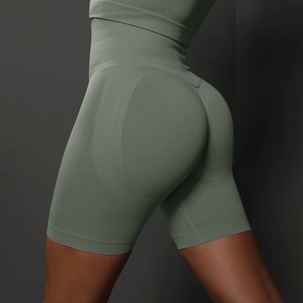 Women’s Seamless High Waist Yoga & Sports Shorts