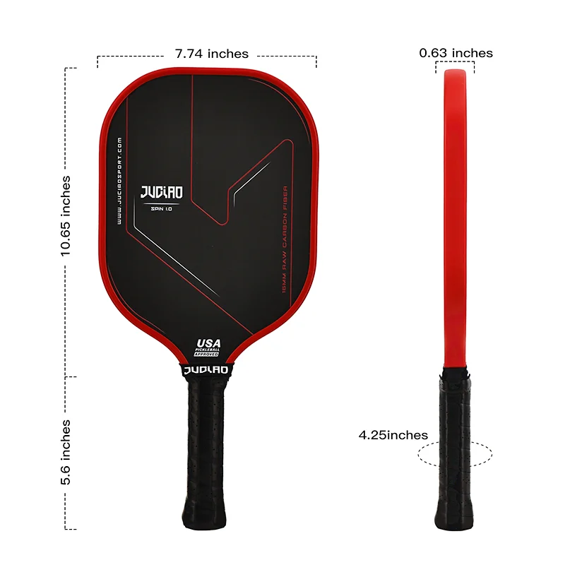 JUCIAO T700 Carbon Fiber Pickleball Paddle – USAPA Approved