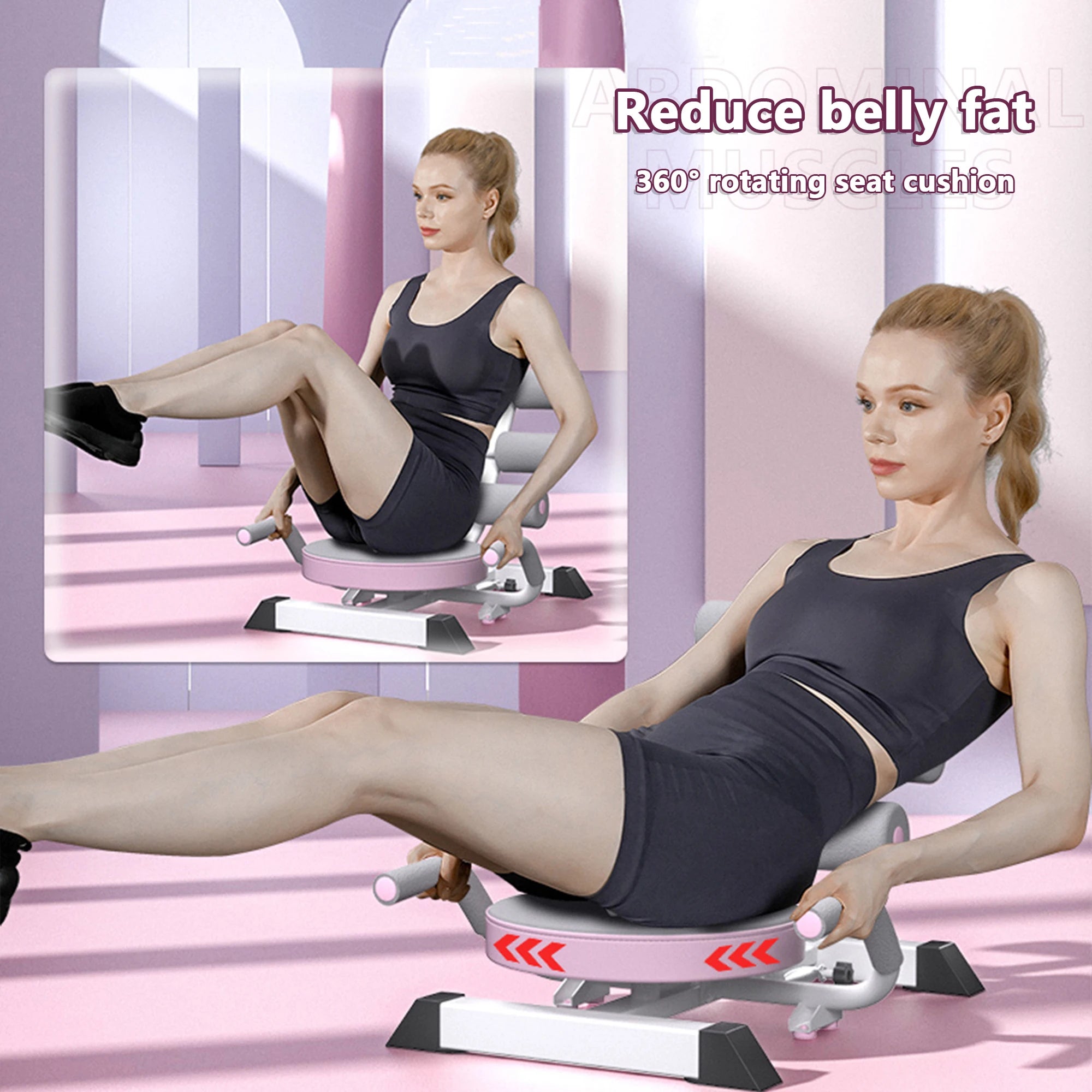 Portable Ab Machine Sit-Up Bench