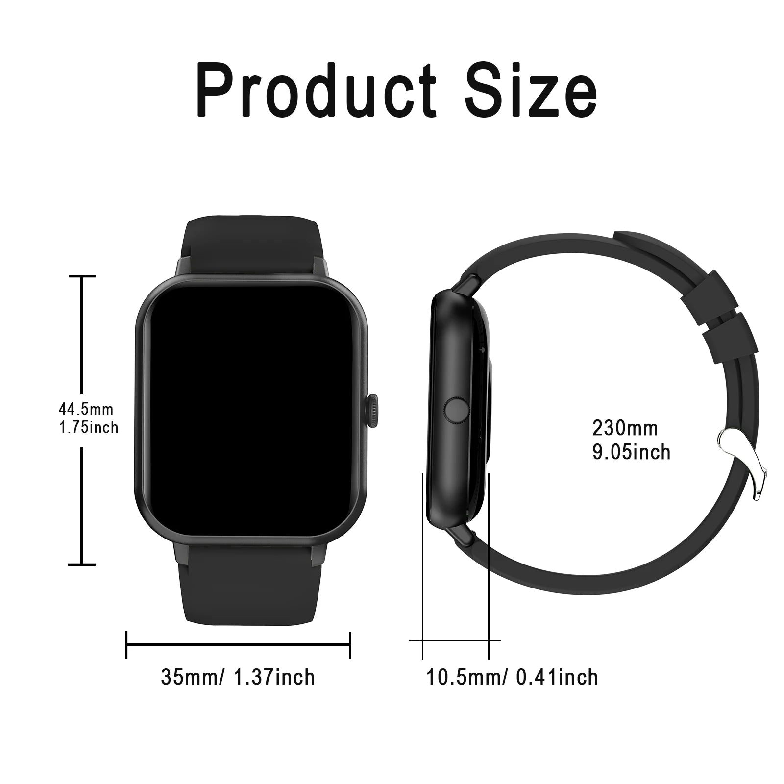 Smartwatch with Multi-Sport Mode & Custom Wallpaper
