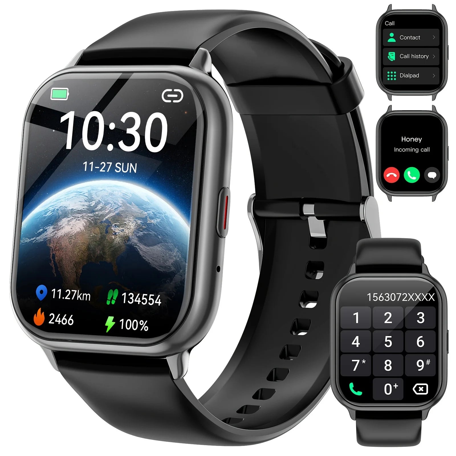 Smartwatch with Calling & Multi-Sport Modes