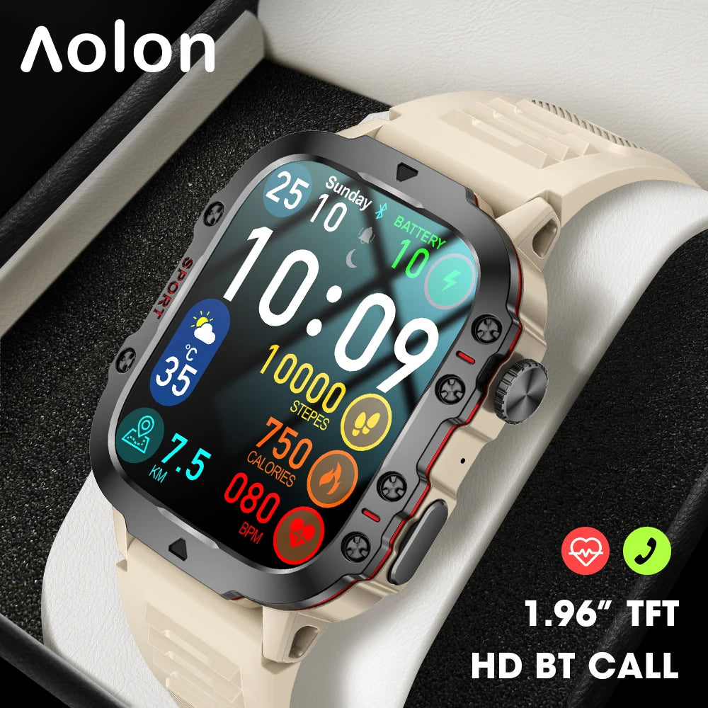 Aolon Tetra R2 Smartwatch with Bluetooth Call