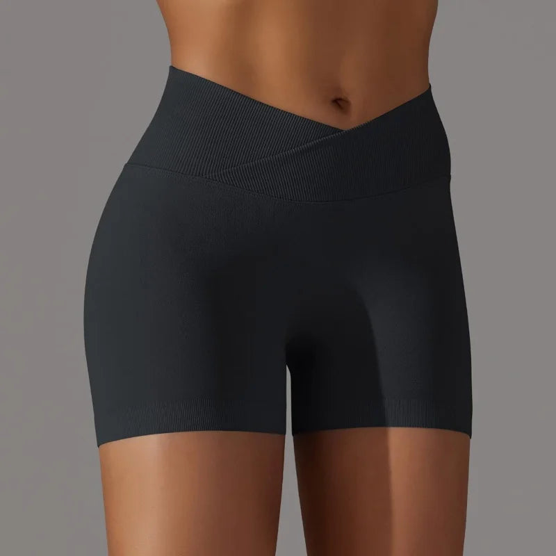 3-Piece Women’s Solid Peach Hip Sports Set