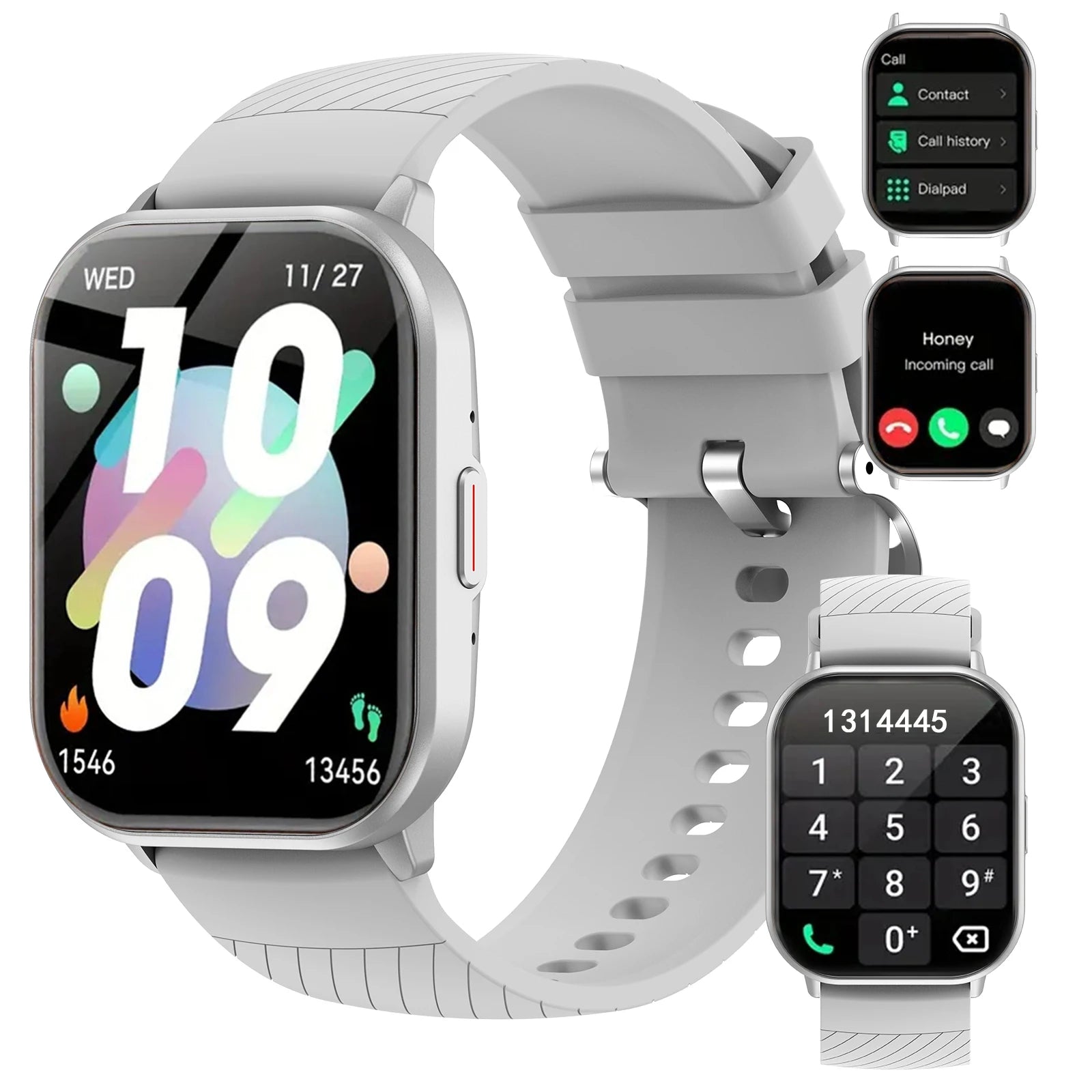 Smartwatch with Calling & Multi-Sport Modes