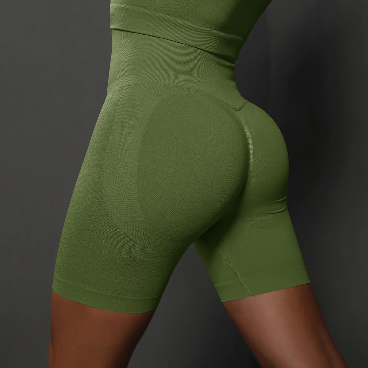 Women’s Seamless High Waist Yoga & Sports Shorts