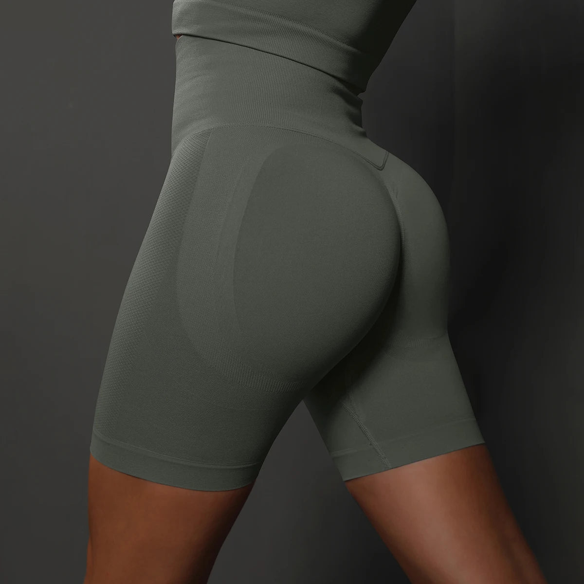 Women’s Seamless High Waist Yoga & Sports Shorts