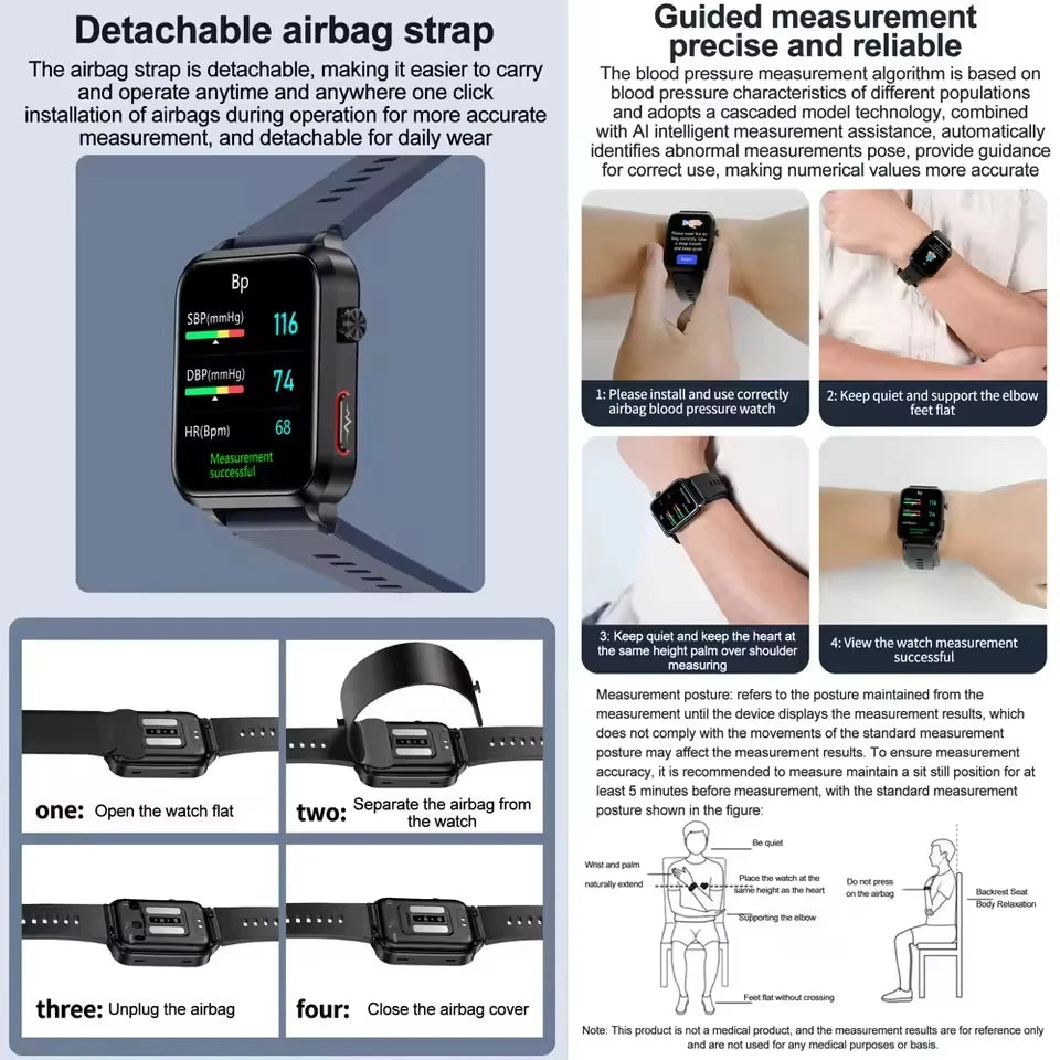 1.92" IPS Smartwatch with Health Monitoring & Bluetooth 5.0