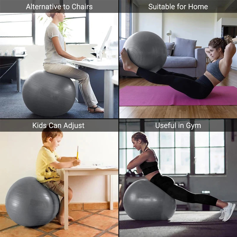 Balance Yoga Ball – 65/75/85cm for Pilates & Fitness