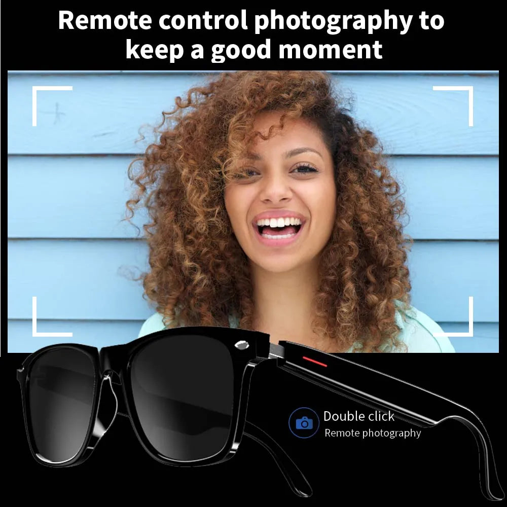 SENBONO Smart Glasses with Open-Ear Music & Calling