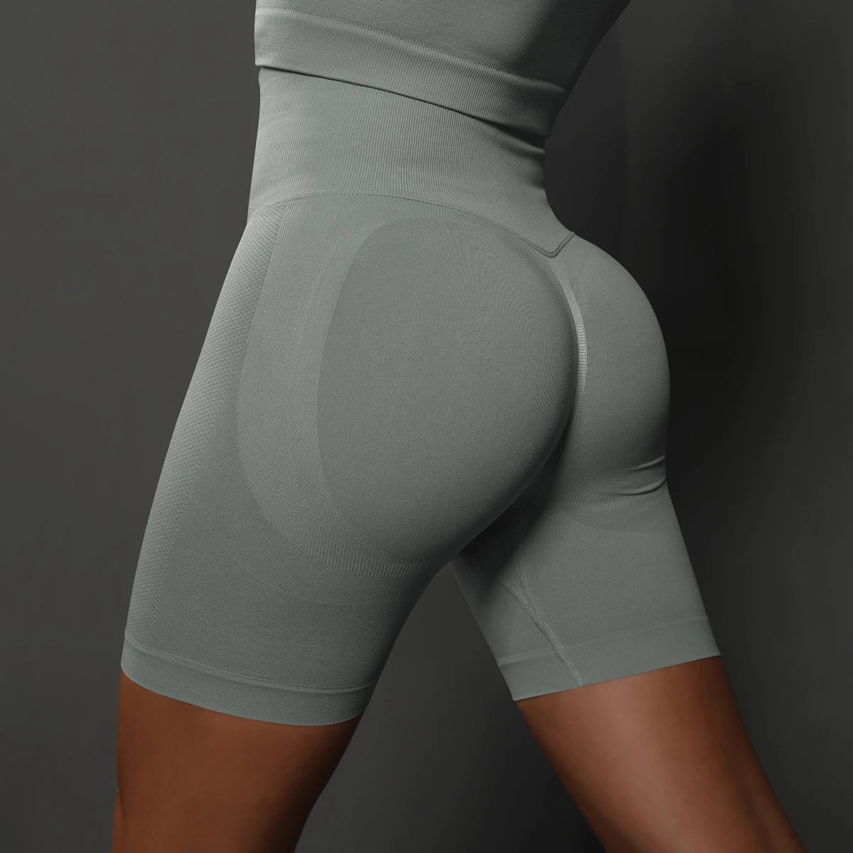 Women’s Seamless High Waist Yoga & Sports Shorts