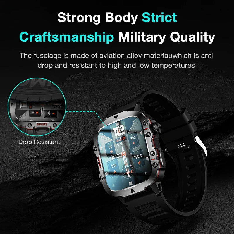 Aolon Tetra R2 Smartwatch with Bluetooth Call
