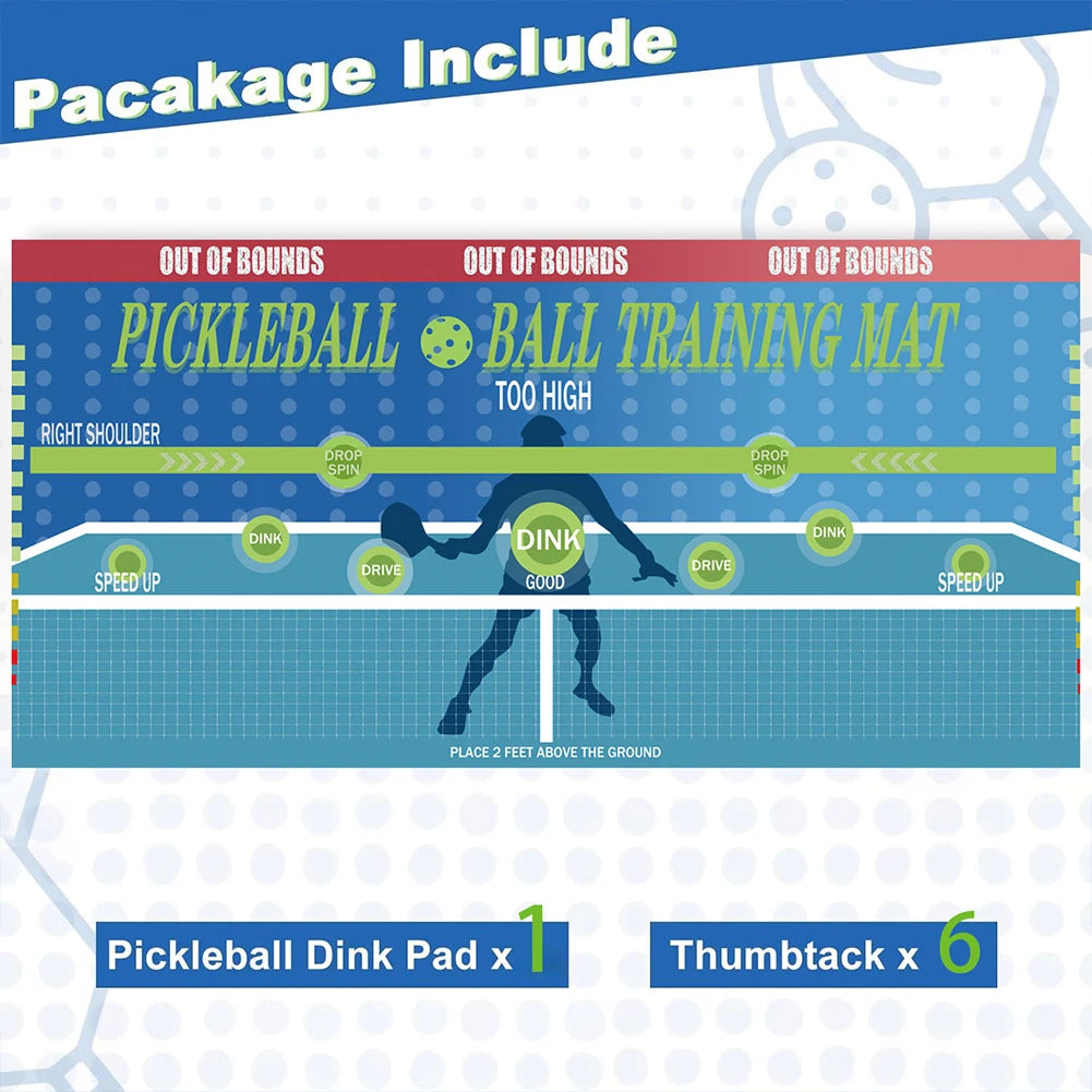 Pickleball Practice Rebounder Board for Training