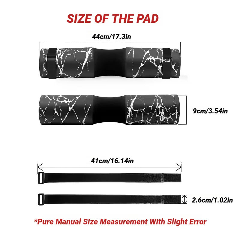 Thickened Non-Slip Barbell Shoulder Pads