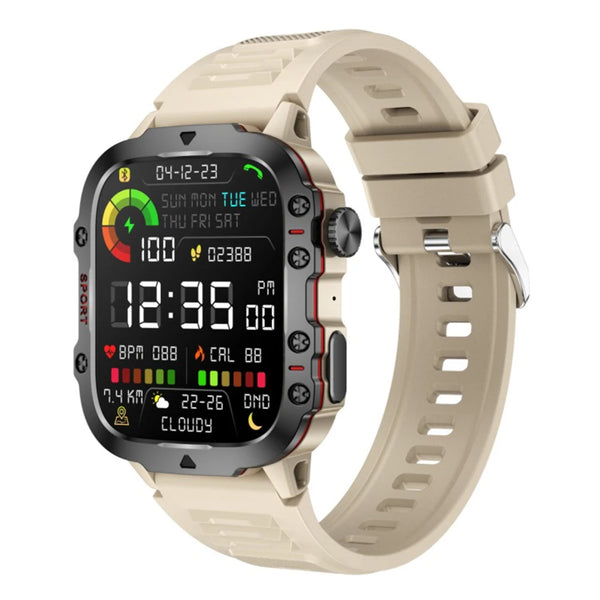 1.96" Touch Screen Outdoor Smartwatch for Men
