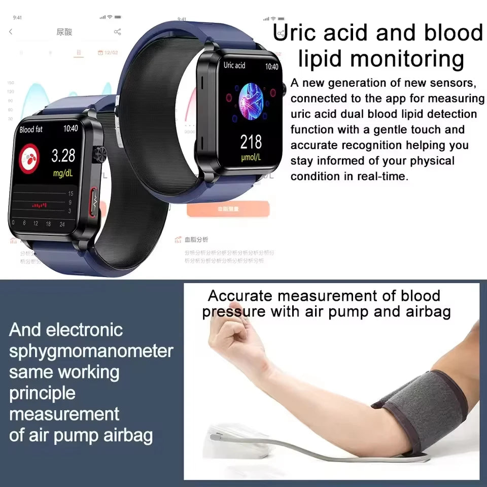 1.92" IPS Smartwatch with Health Monitoring & Bluetooth 5.0