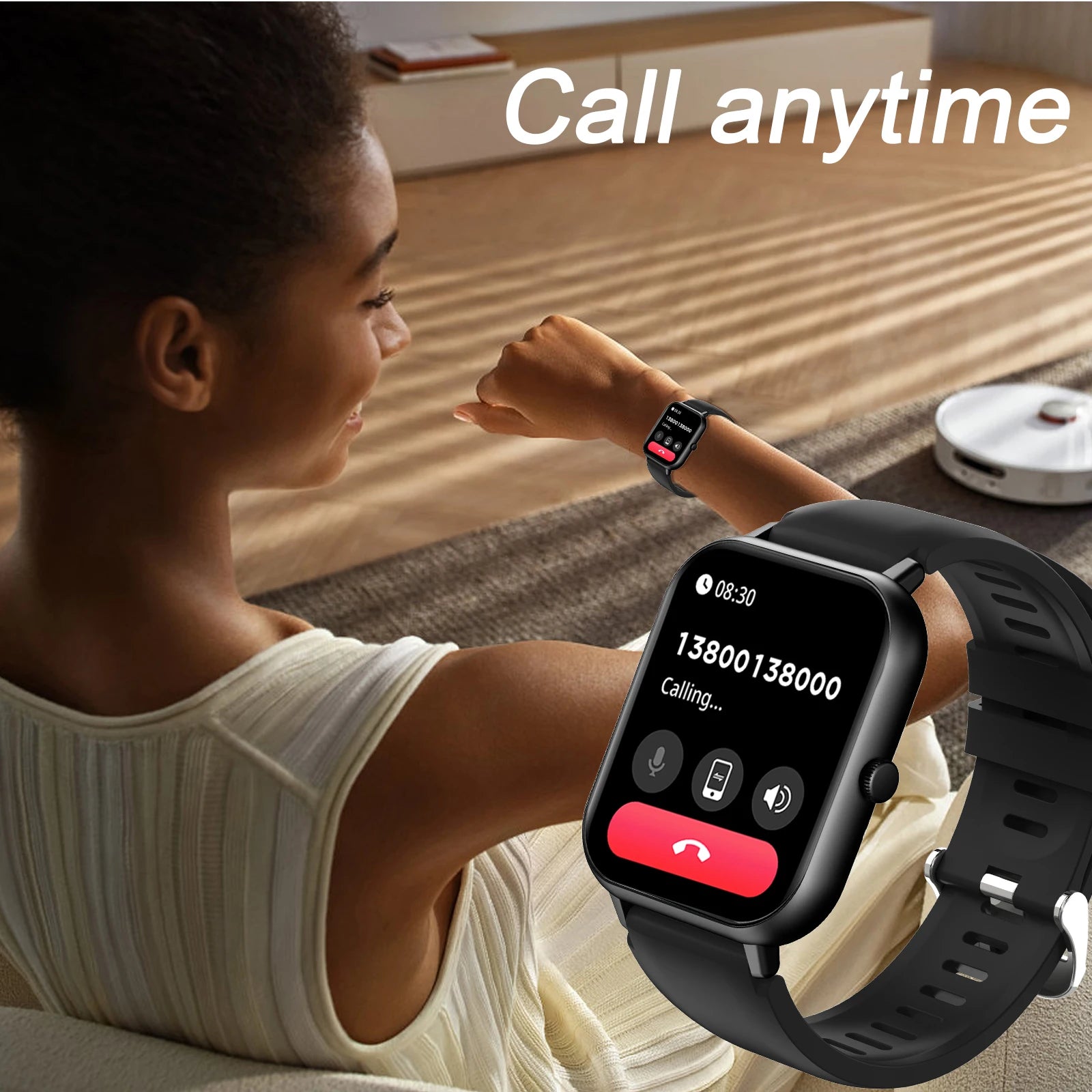 Smartwatch with Multi-Sport Mode & Custom Wallpaper