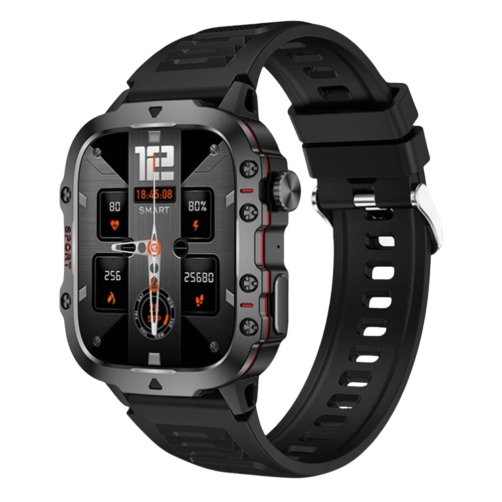 1.96" Touch Screen Outdoor Smartwatch for Men